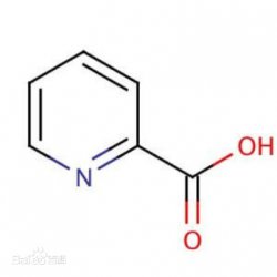 2-吡啶甲酸結構式